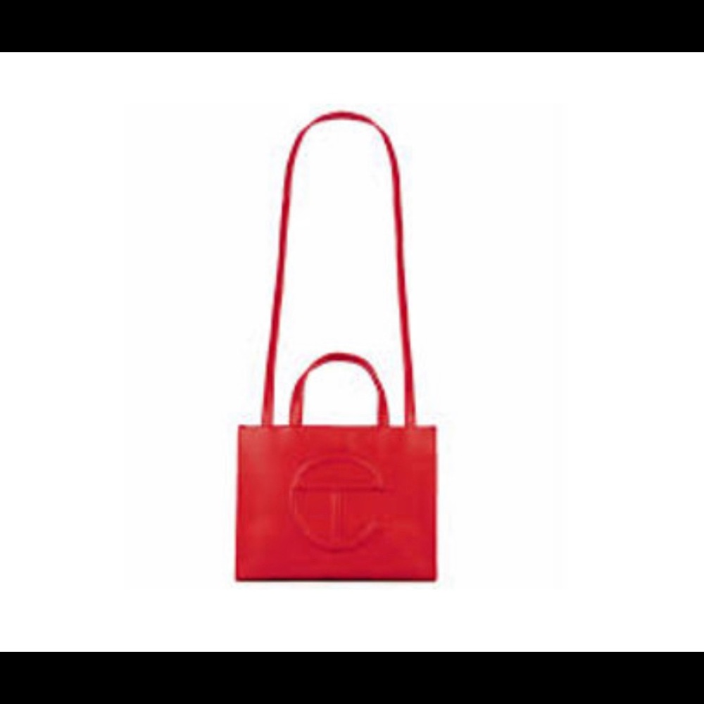 Red Telfar bag